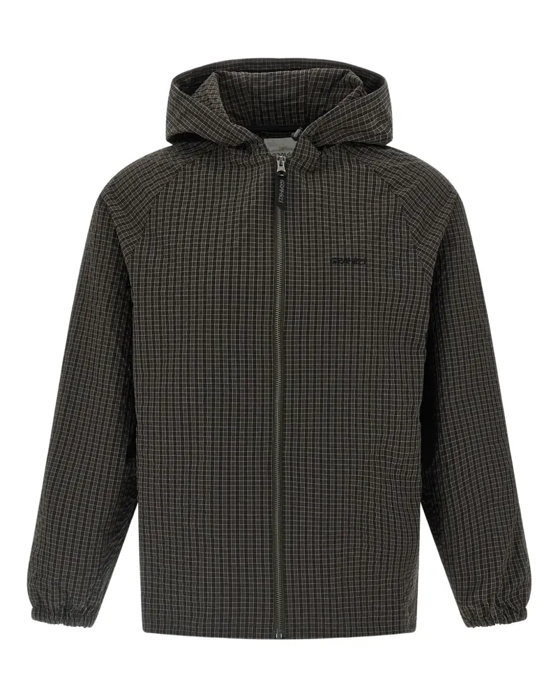 GRAMICCI Kapuzenjacke mit Karomuster - Braun Braun
