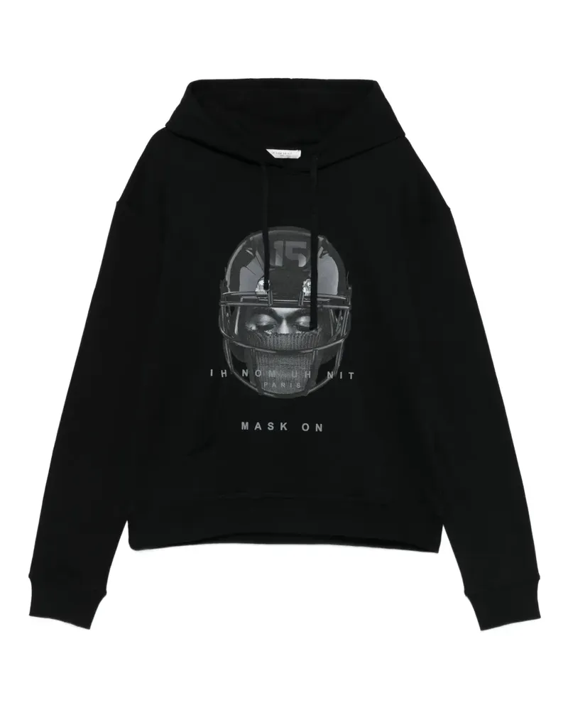 IH NOM UH NIT Hoodie mit grafischem Print - Schwarz Schwarz