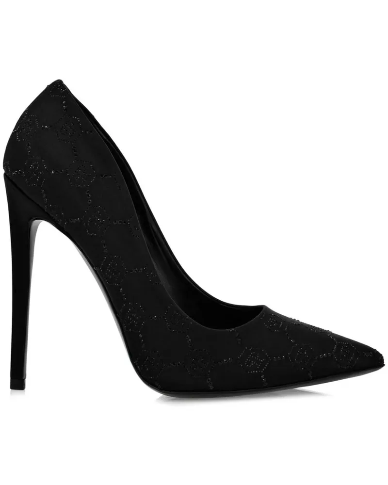 Philipp Plein Decollete Pumps 105mm - Schwarz Schwarz