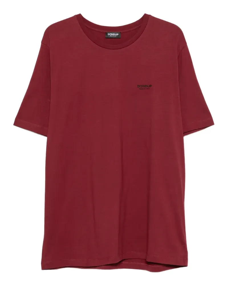 Dondup T-Shirt mit Logo-Detail - Rot Rot