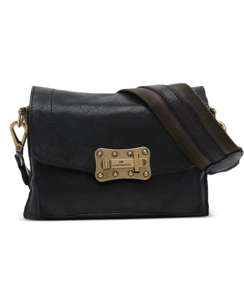 Campomaggi Agnese leather shoulder bag - Schwarz Schwarz
