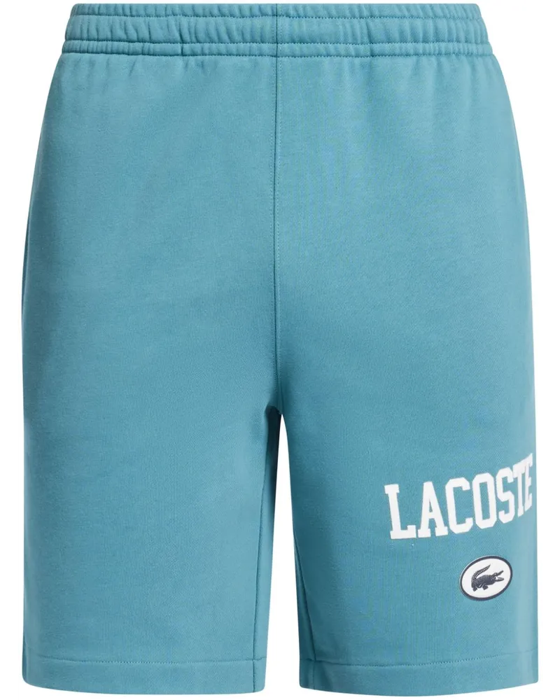 Lacoste Shorts aus Bio-Baumwolle Blau