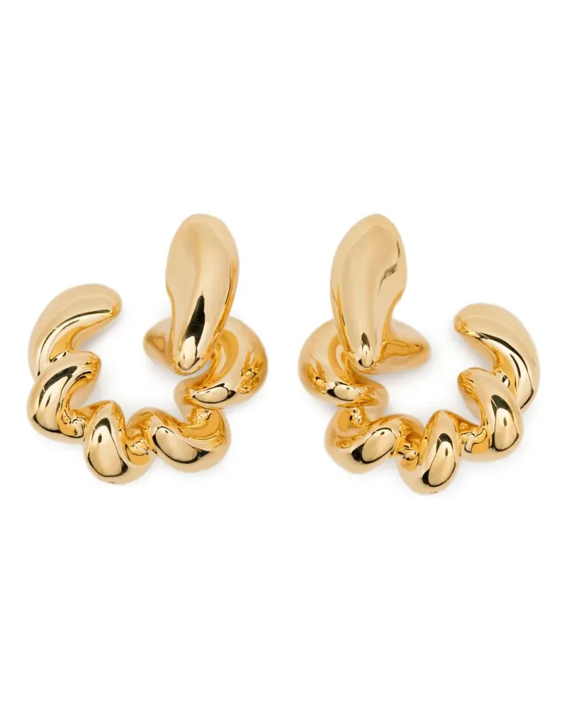 Maria Black spiral earrings - Gold Gold