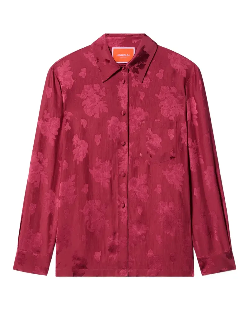 La DoubleJ Hemd mit Blumenmuster - Rot Rot