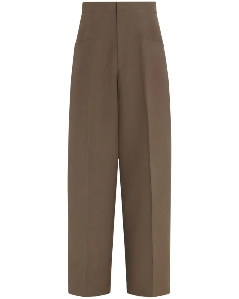 Ermenegildo Zegna Oasi Lino Hose - Braun Braun