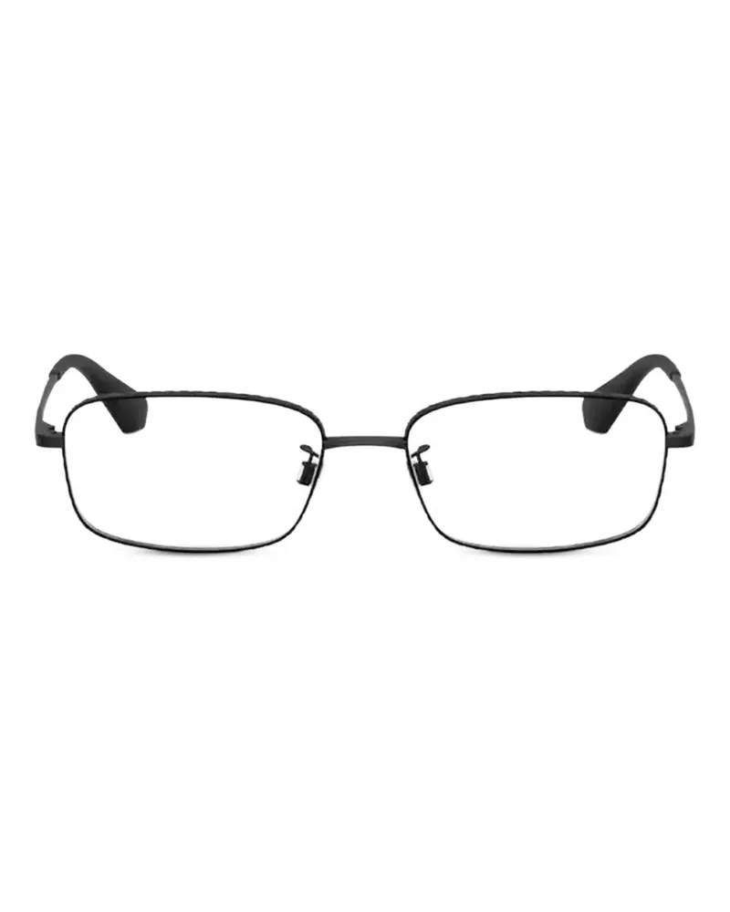 Burberry Brille mit eckigem Gestell - Schwarz Schwarz