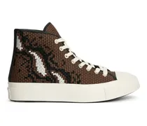 Chuck Taylor All Star Leather Hi Sneakers - Braun