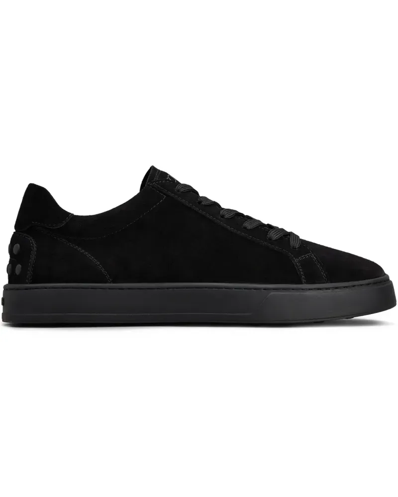 TOD'S Sneakers aus Wildleder - Schwarz Schwarz