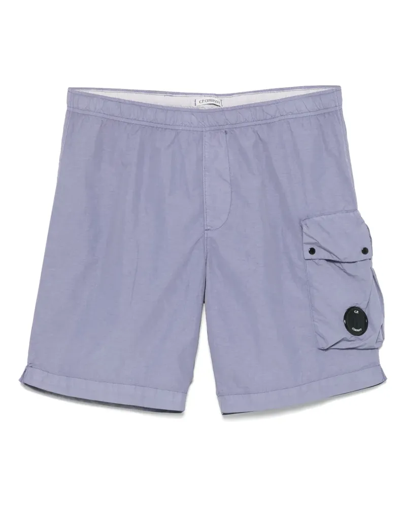 C.P. Company Badeshorts mit Lens-Detail - Violett Violett
