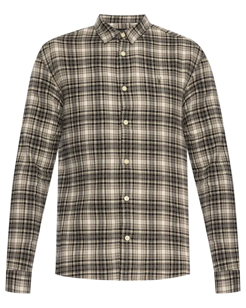 AllSaints Gratton Hemd - Grau Grau
