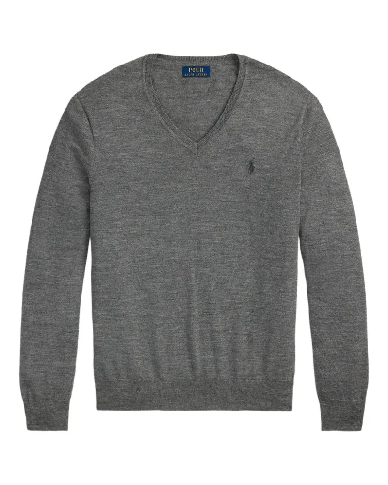 Ralph Lauren Pullover mit V-Ausschnitt - Grau Grau