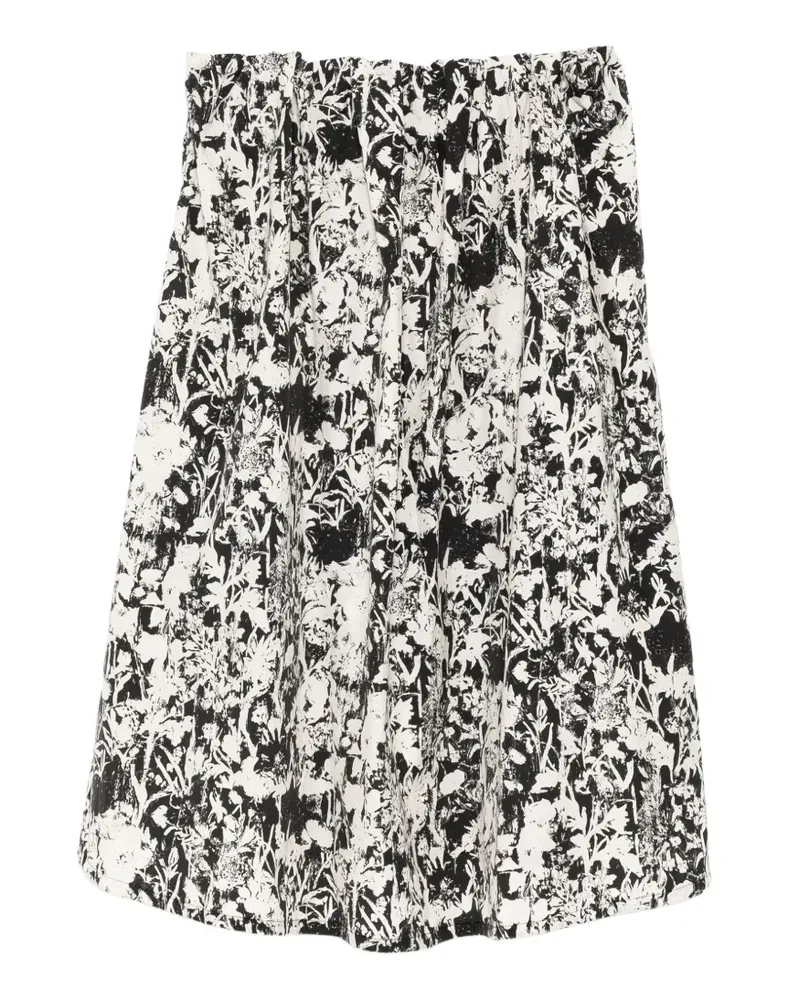 JNBY Rock mit Blumenprint - Weiß Weiß