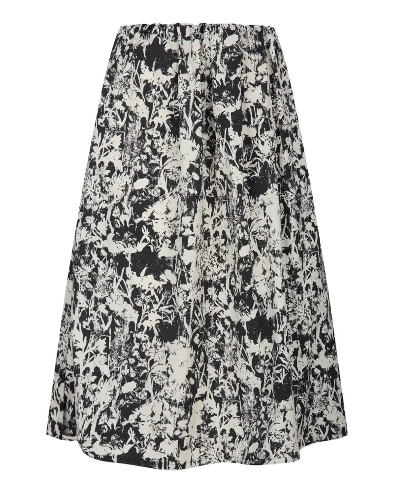 JNBY Rock mit Blumenprint - Schwarz Schwarz