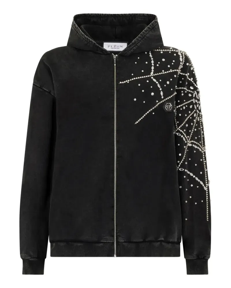 Philipp Plein Strick mit Kapuze - Schwarz Schwarz