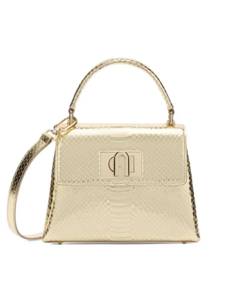 Furla 1927 Handtasche mit Henkel - Gelb Gelb