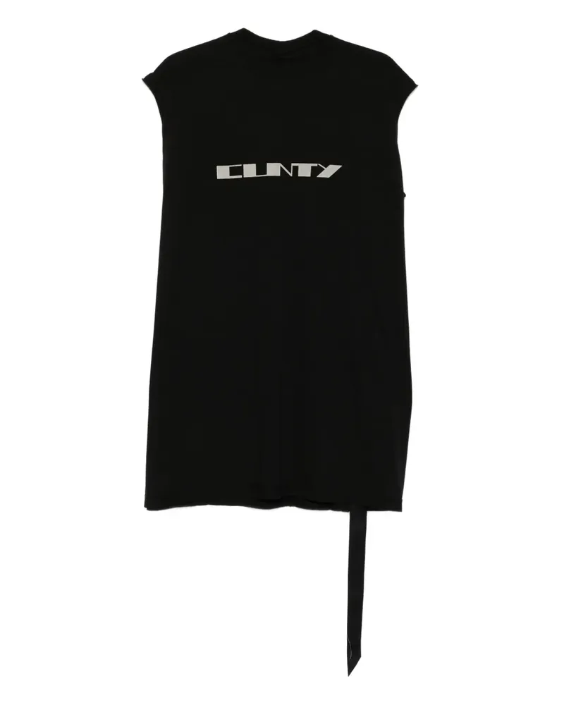 DRKSHDW by Rick Owens Trägershirt mit grafischem Print - Schwarz Schwarz