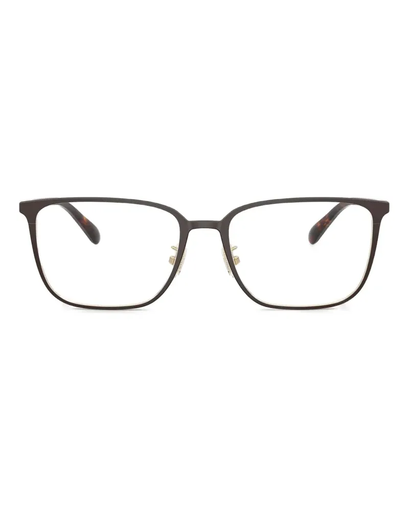 Coach square-frame titanium glasses - Braun Braun