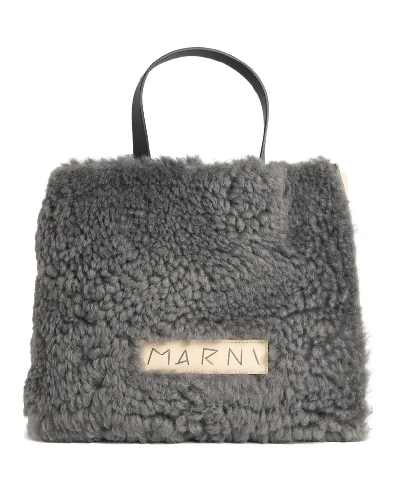Marni Museo Shopper - Grau Grau