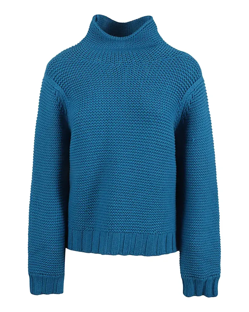 Liviana Conti high-neck sweater - Blau Blau