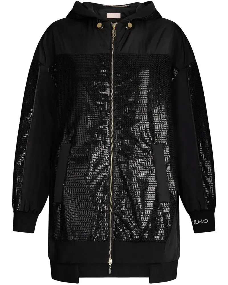 Liu Jo Jacke mit Pailletten - Schwarz Schwarz