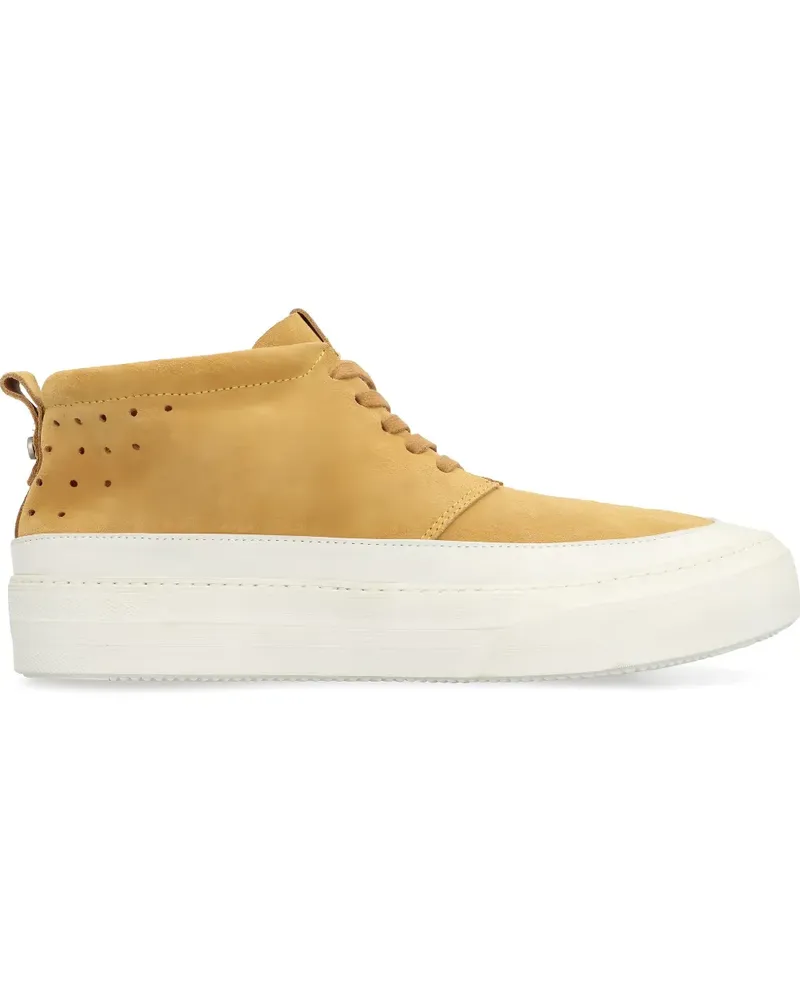 Volta High-Top-Sneakers mit Schnürung - Gelb Gelb