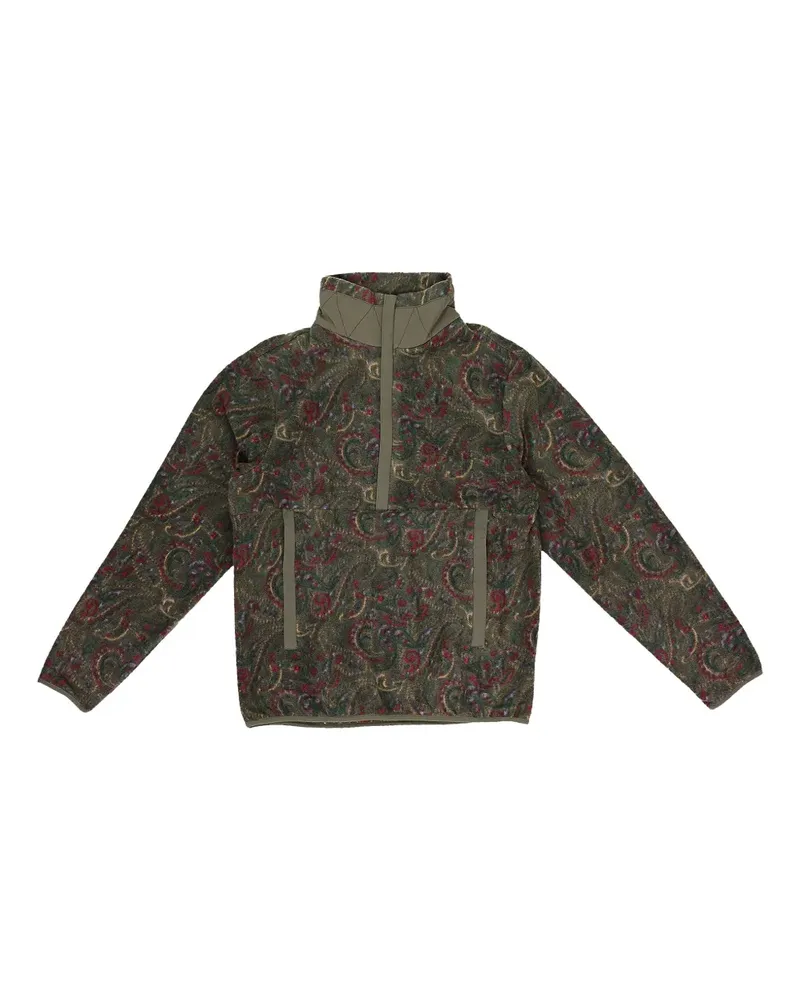 Aimé Leon Dore Sweatshirt mit Paisley-Motiv - Grün Grün