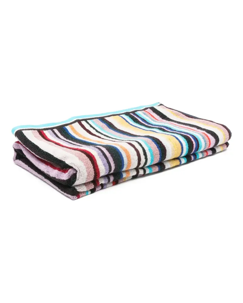 Missoni striped towel - Weiß Weiß