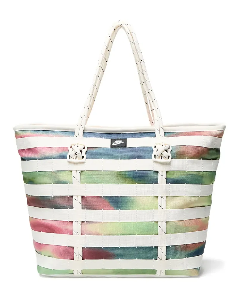 Nike Artist Collection RPM striped tote bag - Nude Nude