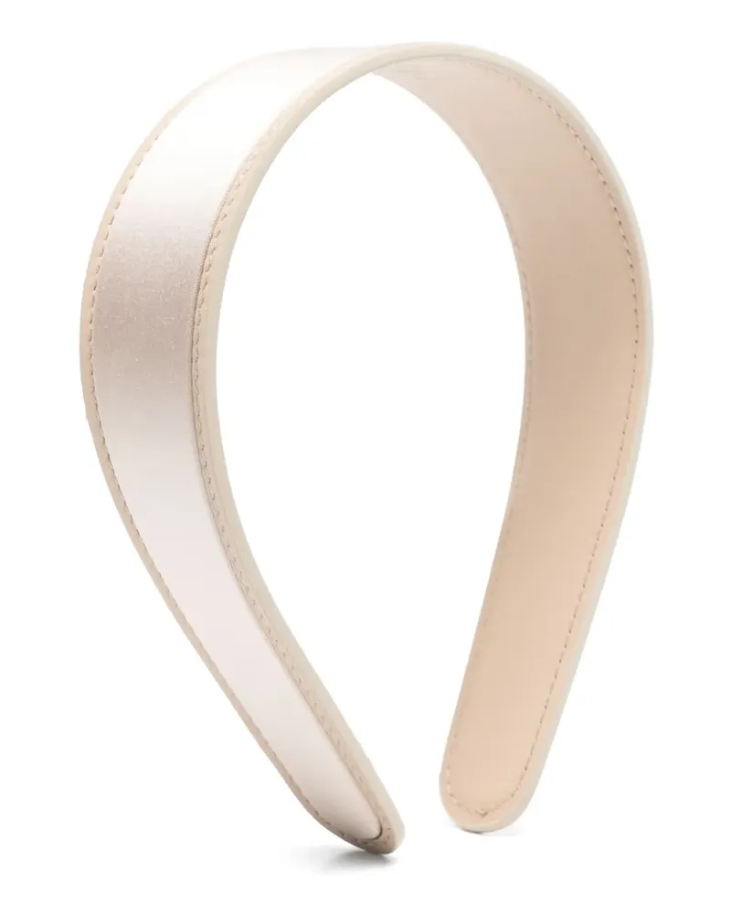 Peserico Haarreif aus Satin - Nude Nude