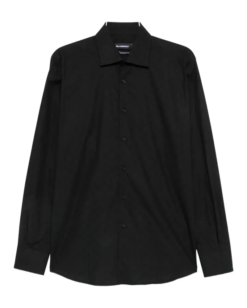 Karl Lagerfeld modern-fit shirt - Schwarz Schwarz