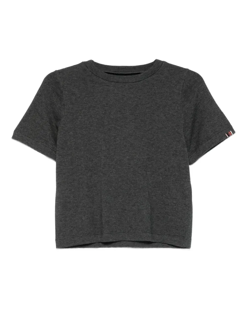 extreme cashmere T-Shirt mit Kaschmir - Grau Grau