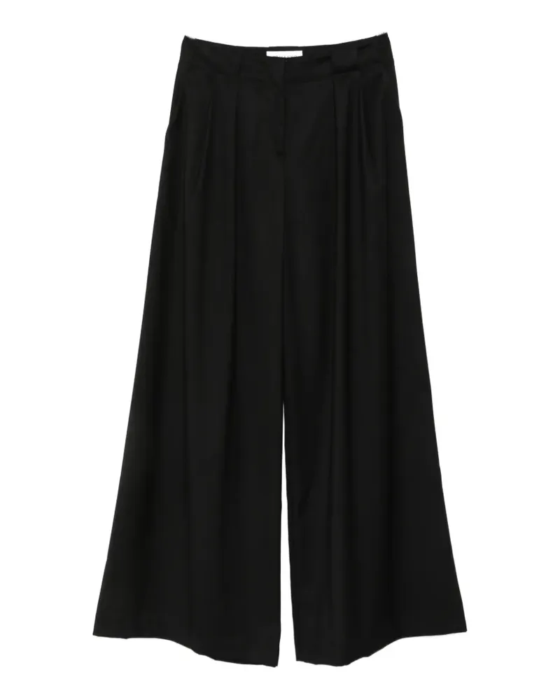 Ermanno Scervino Plissierte Palazzohose - Schwarz Schwarz