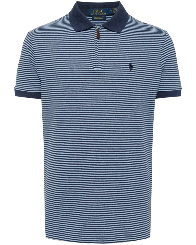 Ralph Lauren Gestreiftes Poloshirt - Weiß Weiß