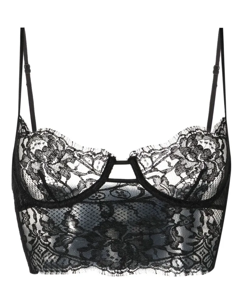 Kiki De Montparnasse Langer BH - Schwarz Schwarz