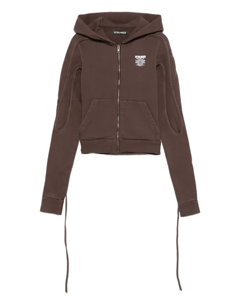 OTTOLINGER Kapuzenjacke mit Reißverschluss - Braun Braun