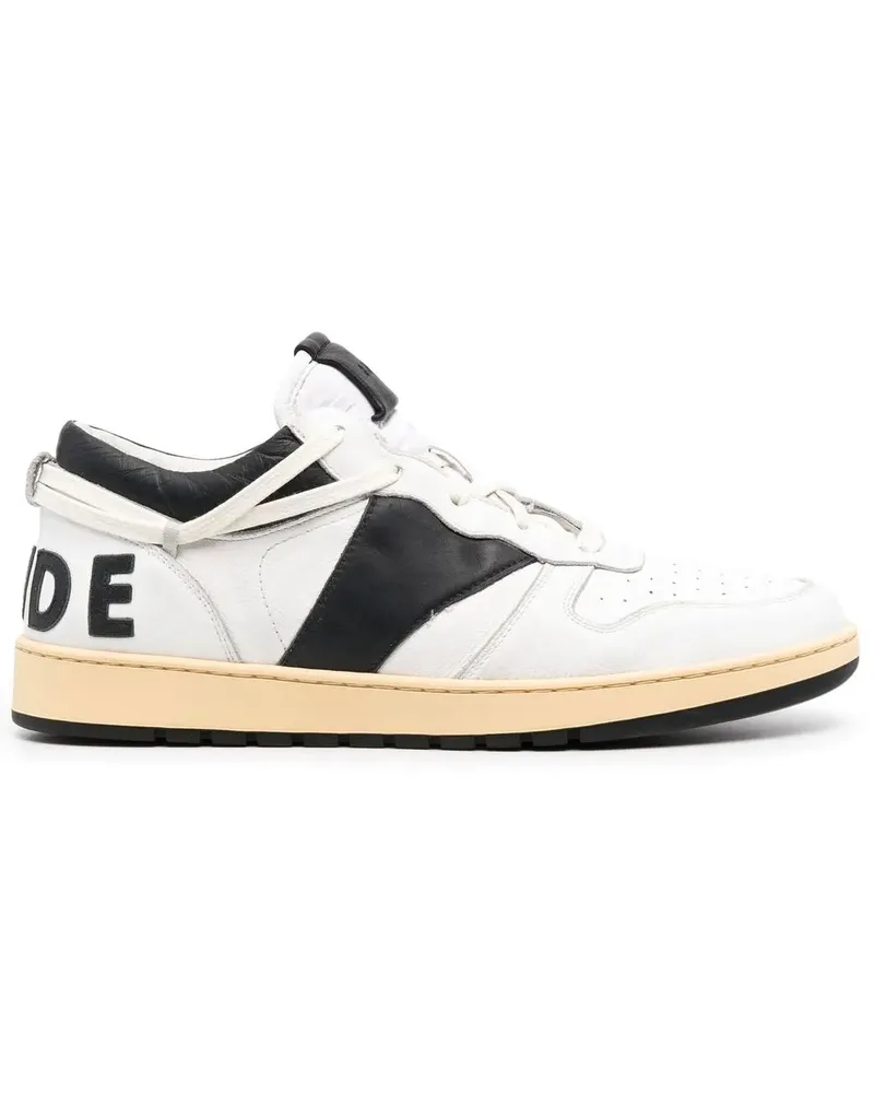 RHUDE Sneakers mit Logo - Weiß Weiß