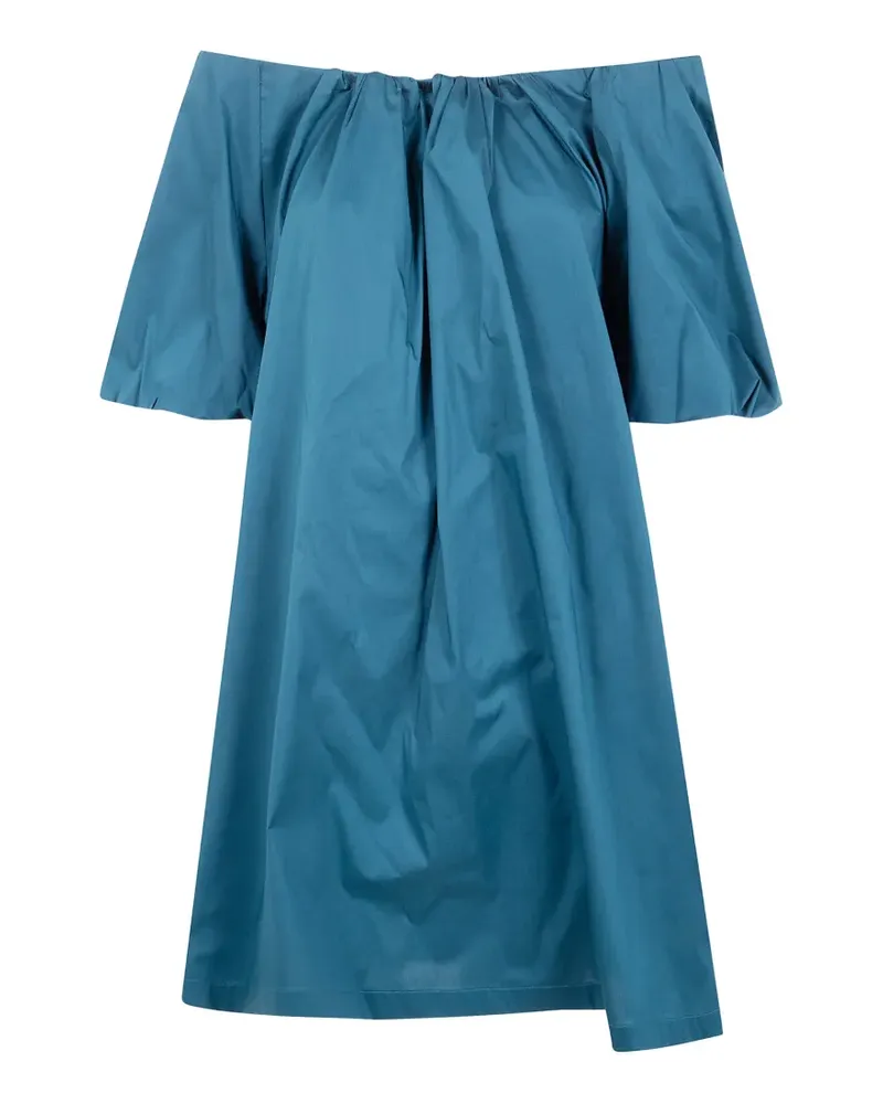 Liviana Conti off-shoulder mini dress - Blau Blau