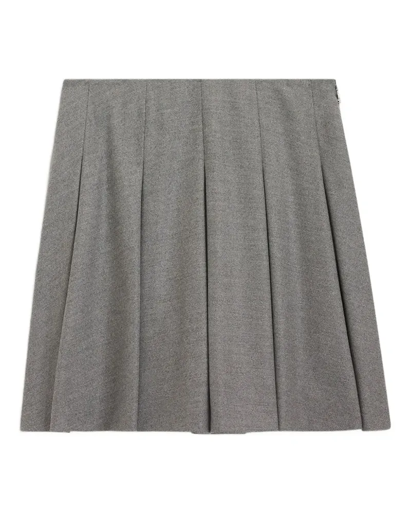 HUGO BOSS pleated mini skirt - Grau Grau