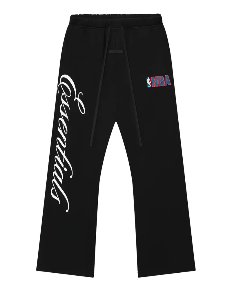 Fear of God logo-print track pants - Schwarz Schwarz