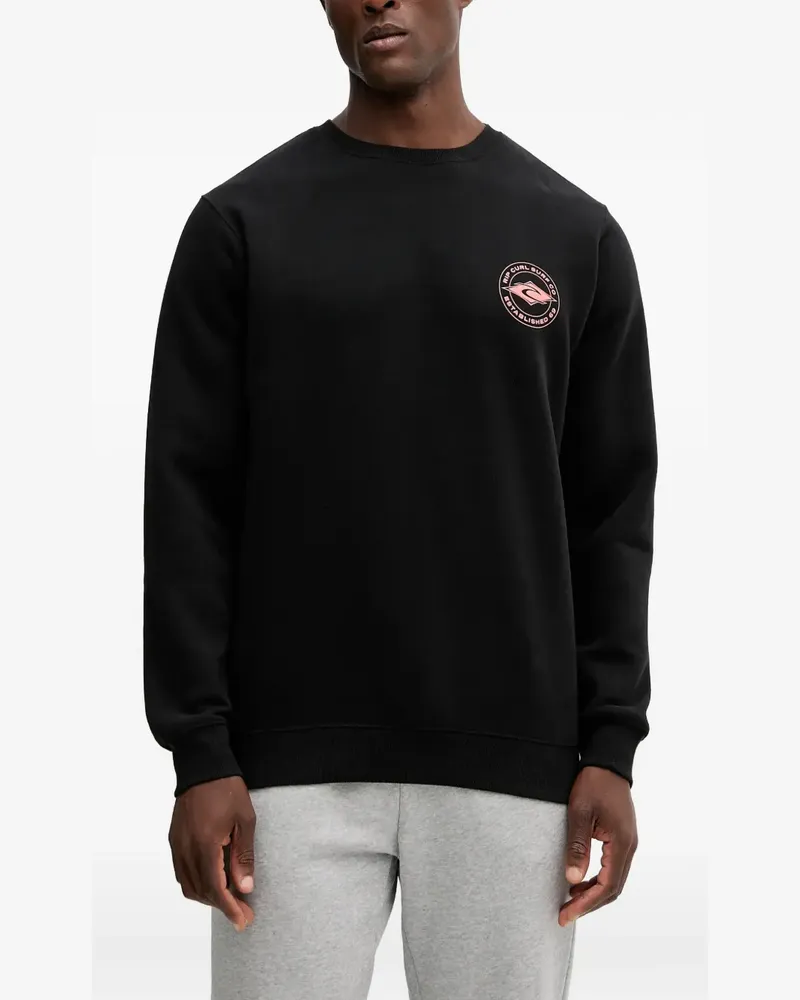 Rip Curl logo-print sweatshirt - Schwarz Schwarz