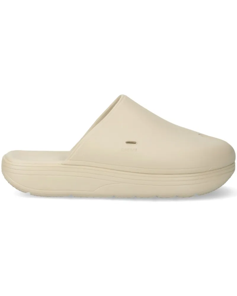 SUICOKE Flatform-Pantoletten - Nude Nude
