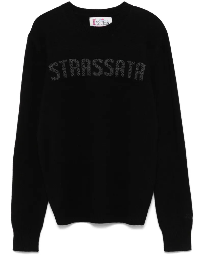 MC2 Saint Barth New Queen Pullover - Schwarz Schwarz