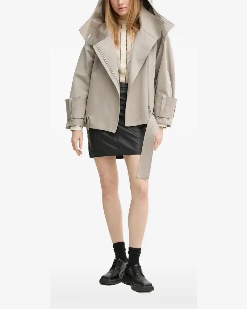 AERON Jacke mit Kapuze - Nude Nude