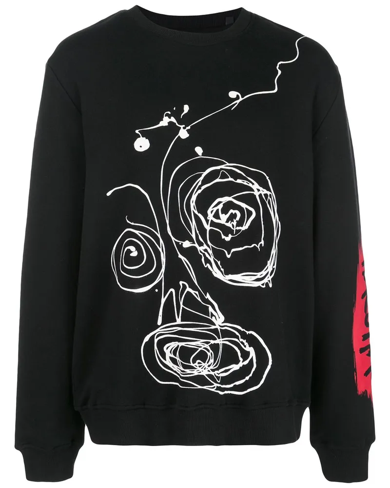 Haculla Drippy' Sweatshirt Schwarz