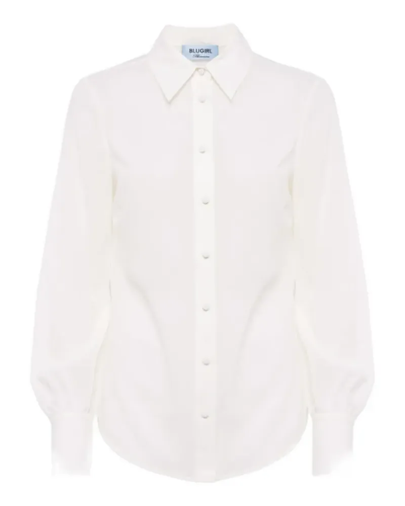 Blumarine button shirt - Weiß Weiß