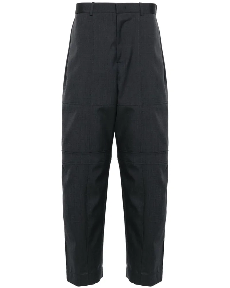 Jil Sander Hose mit Tapered-Bein - Grau Grau