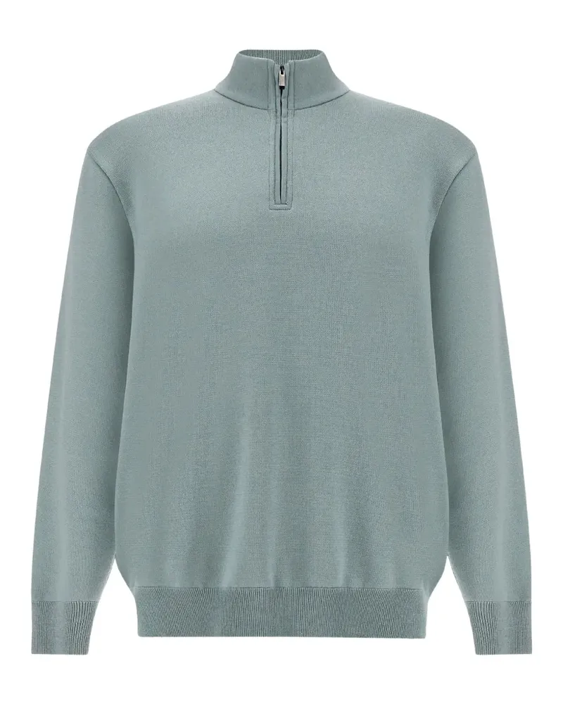 Paul & Shark Pullover mit Reißverschluss - Grün Grün