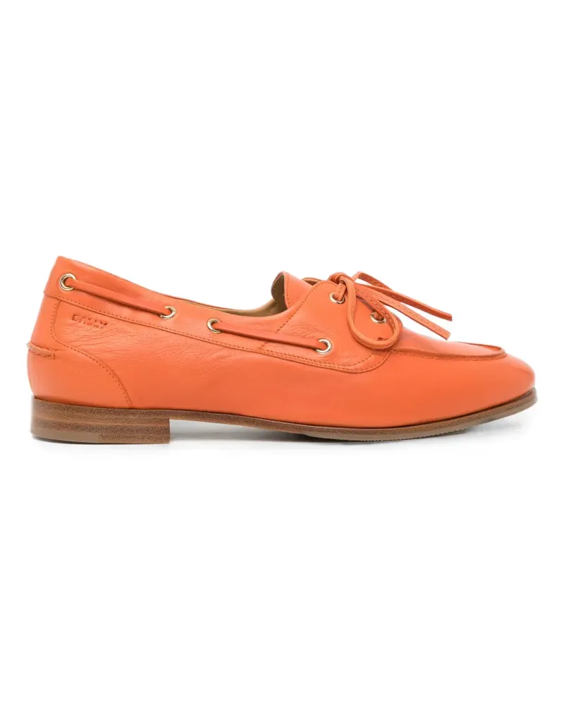 Bally plume boat shoes - Orange Orange