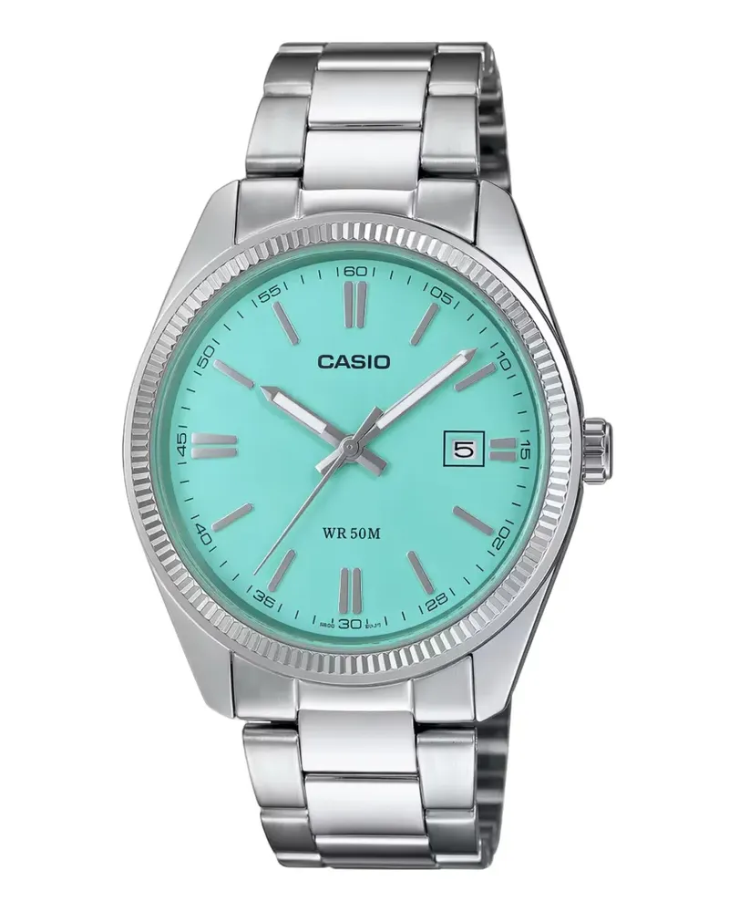 Casio round-face 38.5mm watch - Blau Blau