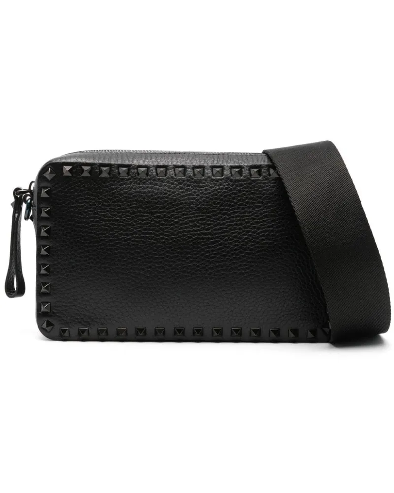 Valentino Garavani Rockstud Schultertasche - Schwarz Schwarz
